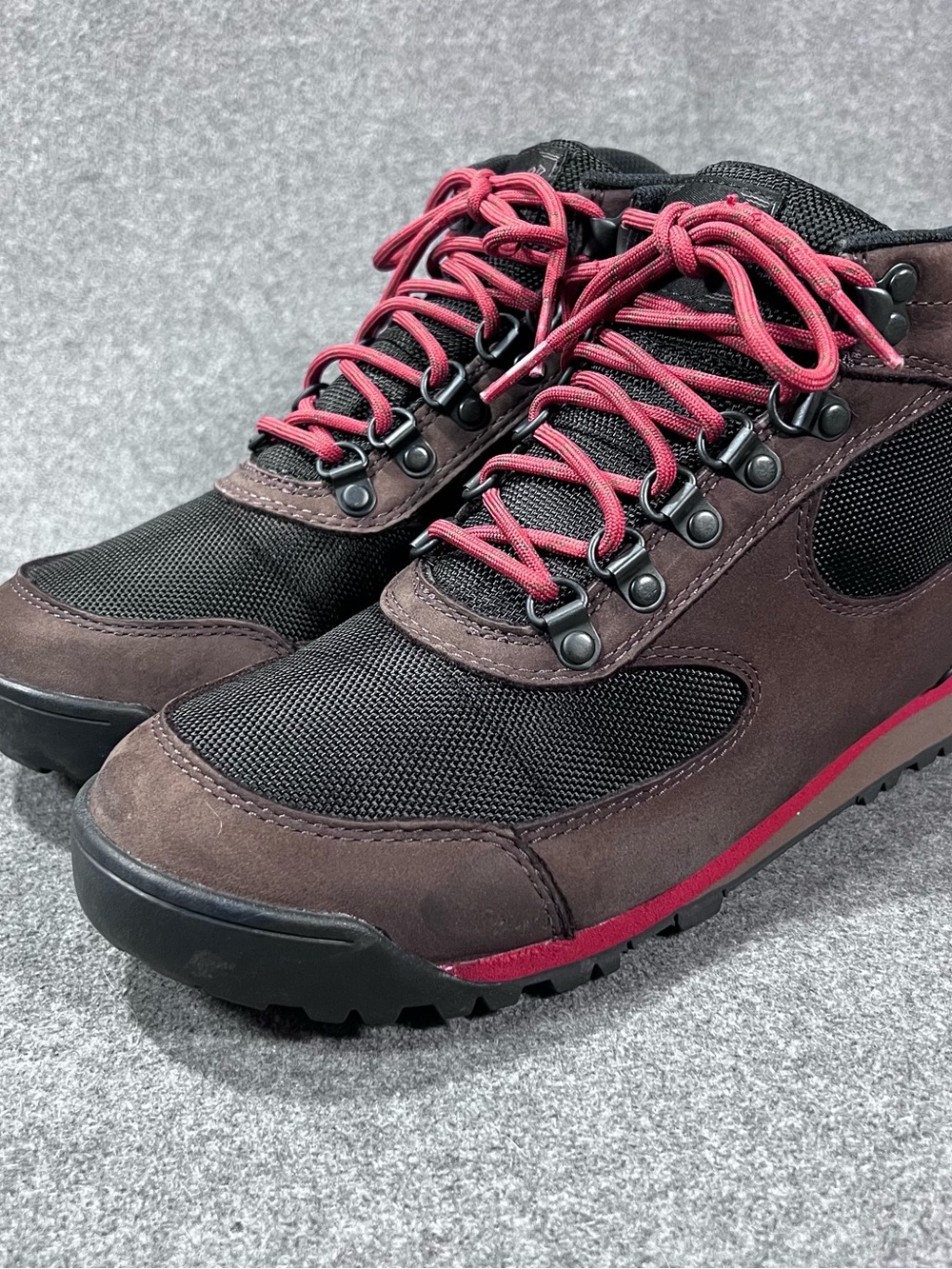 Danner Women’s Jag Java/Black Size 8 Brown Suede Waterproof Hiking Boots Retro
